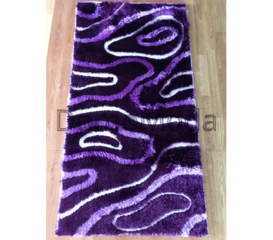 Високоворсний килим Loop Shaggy 8639A D.VIOLET - Висока якість за найкращою ціною в Україні